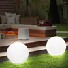 Utomhus Garden Ball Light Remote Control Floor Street Lawn Swimming Pool Wedding Party Festival Home Decoration LED