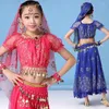 Stage Wear Kids India Abbigliamento Costume di danza del ventre Abito per bambini Bollywood