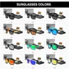 Solglasögon Dragon Brand Square Polarised Solglasögon Män kvinnor Jam Designad Male Black Outdoor Sport Polarization UV400 Sun Glasses Eyewear L230523