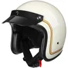 Casques de moto DOT approuvés Japon Corée Dernier Casque Open Face Haute Qualité Vintage Motocross Racing Jet Casco Retro Scooter Casque