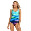 Kvinnors badkläder Kvinna en bit baddräkter Sexiga monokini Sports Push Up Bikini Full Body Set Bathing Suit Beachwear With BH For Women