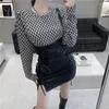 Skirts Woman Sexy Lace-up Skirt High Waist Pu Leather Mini Nightclub Personality Europe And America Fashion Women Clothing