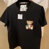 サマンレディースコーチデザイナーTシャツカジュアルマンレディステディベアレタープリント半袖トップセルラグジュアリーメンヒップホップ服