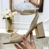 Designer été femmes sandales Sexy vacances bout ouvert semelle épaisse talons hauts confortable bureau professionnel femmes chaussures