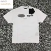 Men's T-Shirts 23ss mens t shirt City limited letters black purple white pink yellow red women with the same casual all-match loose T-shirt trend S-XL L230520