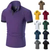 Anpassade högkvalitativa män Summer T-shirt Original bomulls uniform Polo Shirt WBNZ