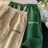 Pantalones cortos para hombre, grandes, Retro, de verano, informales, negros, deportivos, coreanos, estilo Hip Hop, ropa de calle