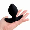 Sex Toy Massager 3 storlekar Anal Plug Silicone Butt Beads Massage Clitoris Dildo Fetish Par Flirting Adult Games Erotic SM Toys