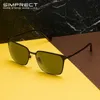 Sunglasses SIMPRECT Polarized Sunglasses Men UV400 High Quality Square Sunglasses Retro Sun Glasses For Men Anti-glare Driver's Oculos L230523