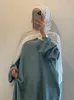 Ubranie etniczne Summer Maroko Abaya muzułmańska sukienka kobiety Indie Dubaj Arab Arab Abayas Turcja Eid Vestidos Kaftan Suknia Szata Musulman Long Dress 230529