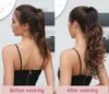 24インチの長い巻き毛の女性用ポニーテール - さまざまなスタイル利用可能なカスタマイズサポート - あなたのスタイルを表現するために今すぐショップ