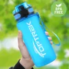 Toptrek Sports Water Bottle 650ml/1000ml BPA無料屋外スポーツ飲料水ボトルリークプルーフ1リットルP230530