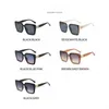 Fashion Sunglasses Luxury Brand Outdoor Summer New Large Frame For Women European And American UV Resistant Glasses High Quality Men