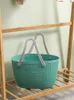 Koszyk duża pojemność kosza do prania przenośny, niezniszczalny koszyk może być ułożony za pomocą kosza do przechowywania ziarna.