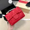 mini CF Camellia embroidery handbag designer bag Mouth Cover Bag Woman Fashion Handbag Leather Crossbody Bags Luxurious Chain Bags Clutch 103680