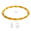 Bangle Greata 18k золота с покрытием из нержавеющей стали бамбуковые браслеты браслеты для женщин Белый эмалевой геометрический браслет