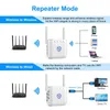 Routers 5g Wifi Repeater Wifi Amplifier 1200mbps Wi fi Signal Network Extender Long Range 5ghz Booster Increases 5 ghz Wireless Wifi