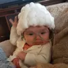 Bérets Mignon Perruques Bonnet Doux Stretch Chaud Épais Mode Hiver Intéressant Bonnets Chapeau Pour Enfants Adultes