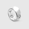 gioielli firmati braccialetto collana anello 925 Sterling Love uccello senza paura anello coppia stile semplice per uomo donna