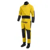 Wetsuits Drysuits 3layer Kayak Dry Suit for Men Waterproof Fabric Drysuit With Latex on Neck and Wrist White Water River Boat Pending 230529