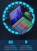 Case Fundda dla Samsung Galaxy Tab A7 A8 klawiatura skrzynki dla Samsung Tab S6 Lite Case Myszka Klawiatura Rainbow dla Samsung Tab S7 S8 Case