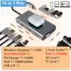 Hubs Cerastes USB C Hub Dock Station Hub USB 3.0 Typ C zu hdmicompatiblen USB -Splitter -Adapter für MacBook Pro Air Laptop PC