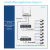 Router Kuwfi Gigabit Switch 10/100/1000Mbit/s 5/8/10 Port -Ethernet -Switch für IP -Kamera/WLAN -Router -Büro -Schlafsäle