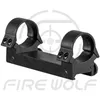 FIRE WOLF 30mm One Piece bas 20mm Scope Mount Double Rings w / Anti Recoil Pin pour la chasse