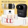 CPUS Phomemo M110 Thermal Label Printer Impresoras Portatil Беспроводные портативные чернила