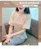 Kvinnors blusar kinesiska stil kvinnors kläder vintage toppar mode kvinna 2023 traditionell cheongsam oriental solida skjortor