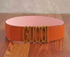 Luxury Lady 7cm Bredd Letter Designer Belt Rocks Belt Affärsmodebälten Kvinna Buckle Dress Belt