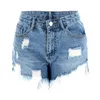 Shorts Women's Sexy High Waisted Zippered Denim Dżinsy Kobiety 2023 Summer Sports Shorts Lose dopasowanie domu P230530