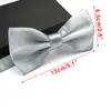 Bow Ties Men's Solid Color Tie Bowknot Fashion Butterfly Party Business Wedding Candy Women's Accessories