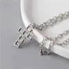 Дизайнерский ювелирный браслет ожерелье кольцо Полово схемы резное кросс -хоп мужской женский свитер