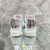 2023top nouvelle mode femmes qualité chaussures de sport marque en cuir à lacets sneaker Running Trainers Letters Flat Printed sneakers