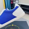 Fashion Dress Shoes Men FLY BLOCK Running Sneakers Non-Slip Light Bottoms Italy Popular Low Tops Rubber Weave Leather Design Casuals Comfor Athletic Shoes Box EU 38-45