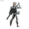 Anime Manga Play Arts Pa Metal Gear Rising Revenceance Metal Gear Solid The Phantom Pain Raiden/Jack Action Figure Toys 28cm L230522