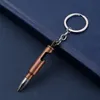 Bullet Bottle Openers Zinc Alloy Key Ring Pendant Bullet Model Beer Bottle Opener Keychains Bar Gadget Metal Kitchen Tools