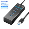 Hubs USB 3.0 HUB USB HUB Multi USB Splitter High Speed 7 Porta USB Hub multiplo USB Porta multipla per accessori per PC