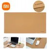 Kuddar Xiaomi Mi Mouse Pad 800*400mm Big Size Oak Cork Mousepad Vattentät fläckbeständig skrivbord Matt Laptop Computer Game Mouse Pad