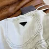 Combinaisons de grande taille pour femmes Rompers Designer Designer Badge en métal Denim Strap PantJumpsuits Fashion Jeans Girls Street K4UA I9EC