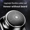 Electric Shavers 1PC Mini Portable Electric Shaver USB Rechargeable Beard Trimmer Razor Face Cordless Shavers Wet Dry Painless Shaver Machine 230529