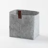 Korb Nordic Filz Lagerung Wäsche Korb Box Organizer Wohnzimmer Tisch Kleinigkeiten Lagerung Korb Tuch Box Schlafzimmer Socken Container