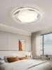 Ceiling Lights 2023 White Led Lamp For Living Room Bedroom Study Home Modern Rectangle Bright Chandelier Lighting With Remote Control