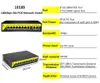 Steuerung Kuwfi POE Switch 48V Network Smart Ethernet Switch Support IEEE802.3AF/AT IEEE802.1D für IP -Kamera/drahtlose AP/Poe Camer