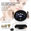 RF 2 في 1 Ozone Gold Plasma Lift Therapy Facial Pound Beauty Salon استخدام البلازما RF Freckles Skin Rejuvenation Pen Pen