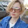 Okulary przeciwsłoneczne Długie korka steampunk okulary przeciwsłoneczne mężczyzna Mężczyzna moda okularów przeciwsłonecznych kwadratowe lustro jazdy oculos de sol feminino UV400 L230523