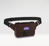 7a echte lederen taille tassen s slinger sling bumbag ontwerper Fanny Pack Crossbody schouderriemtas luxe handtas heren dames monogrammen macassar vierkante portemonnee portemonnees