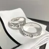 bijoux de créateur bracelet collier bague pour hommes femmes couple paire bague plaquée avec Sterling imp elf Skull