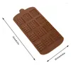 Baking Moulds 12 Cavity Silicone Chocolate Mold Fondant Cake Candy Block Bar Waffle Biscuit Kitchen Decorating Tool